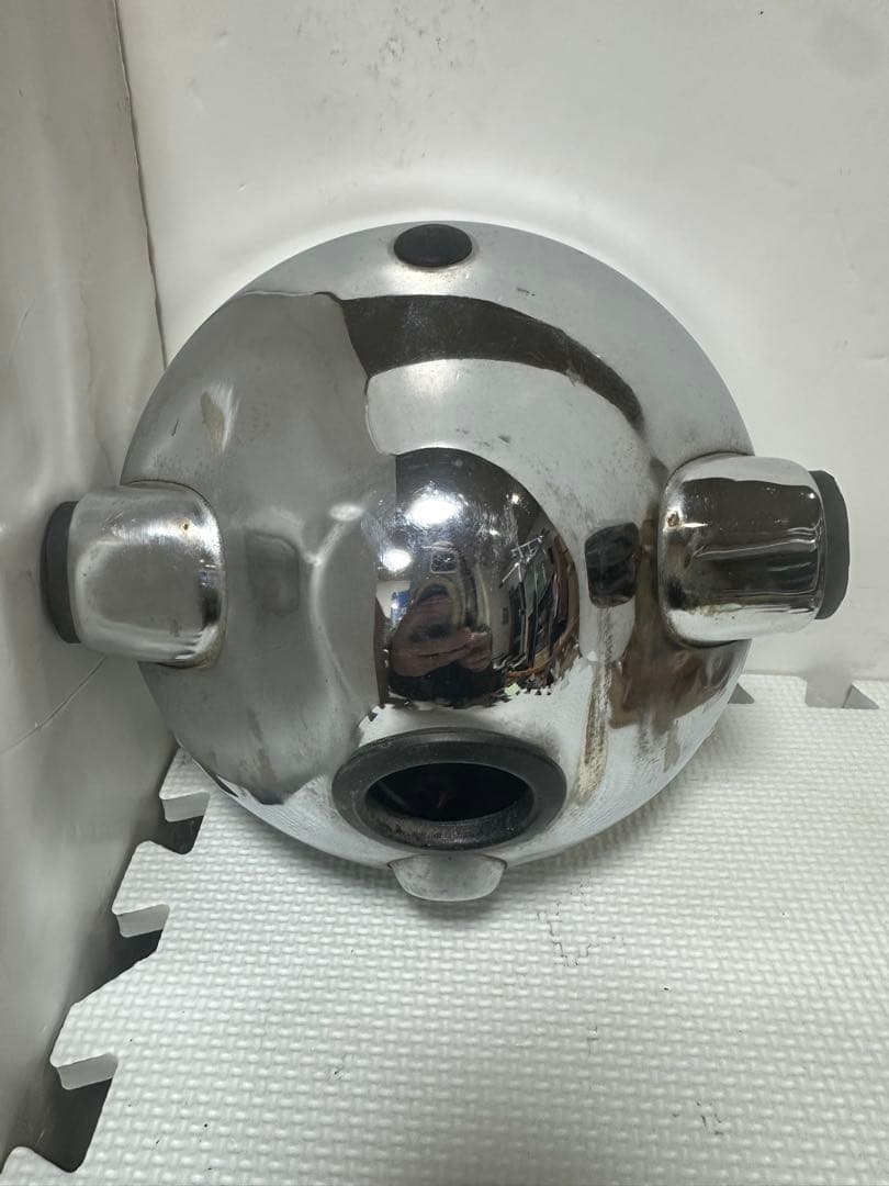 シビエ凹みヘッドライト 当時物IPF凹みイエローレンズ付ヘッドライト