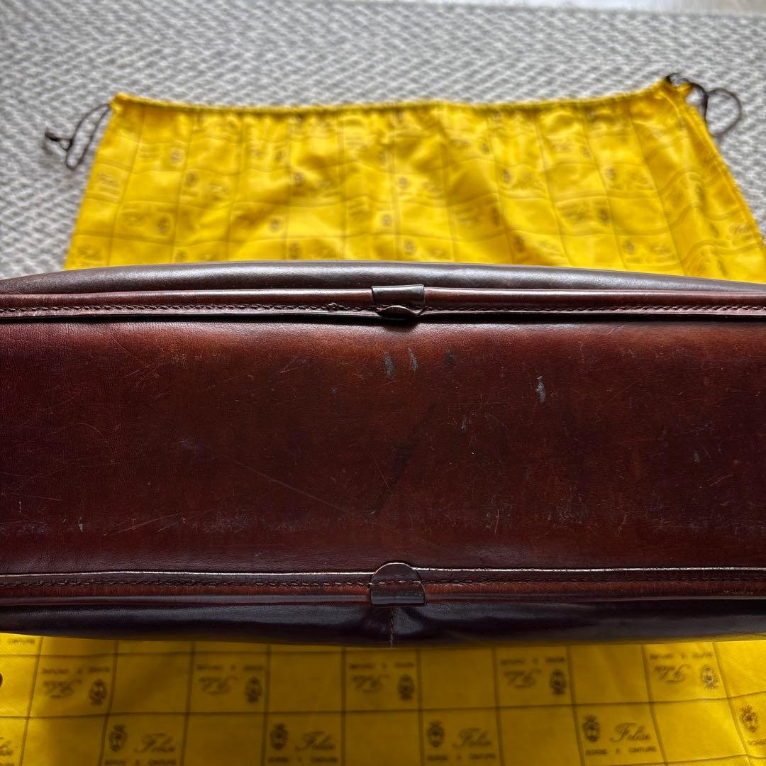 フェリージ　8637/3 ネイビー　オールレザー