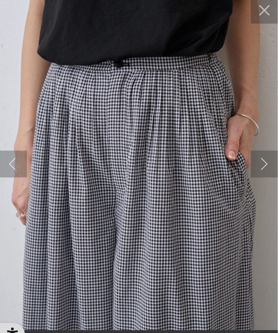 BEARDSLEYビアズリー タックバギーパンツ