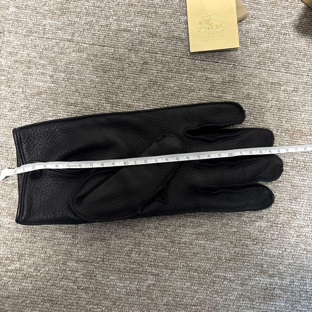 ☆バーバリー ロンドン☆メンズ☆シャドーバーバリーチェック黒レザー