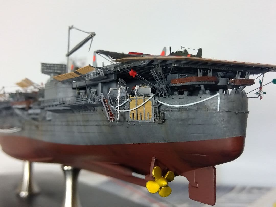 J*J様 1/700 精密模型帝国海軍正規空母「隼鷹」完成品 - メルカリ
