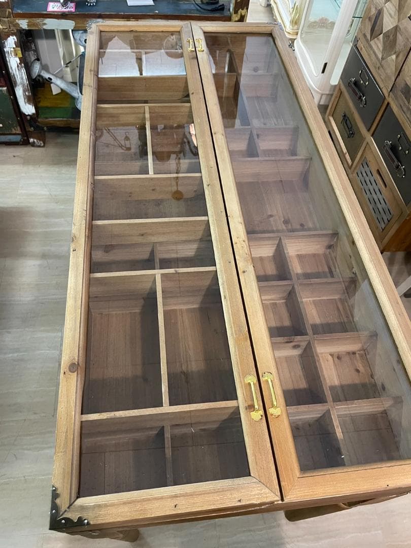 コレクションテーブル コレクションケース テーブル 机 デスク