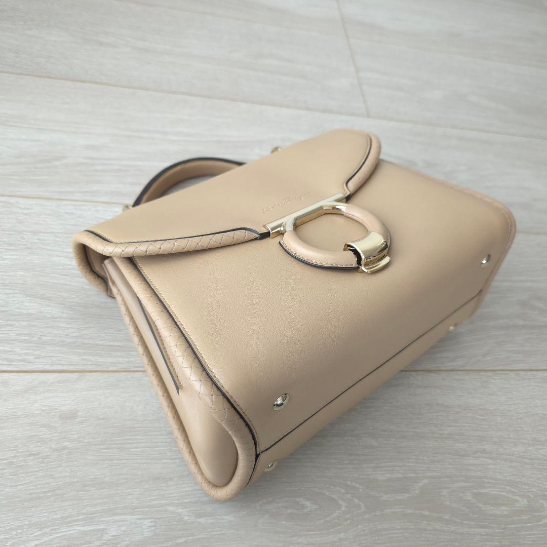 極美品【フェラガモ】マーゴット　ガンチーニ　2way　 ハンドバッグ