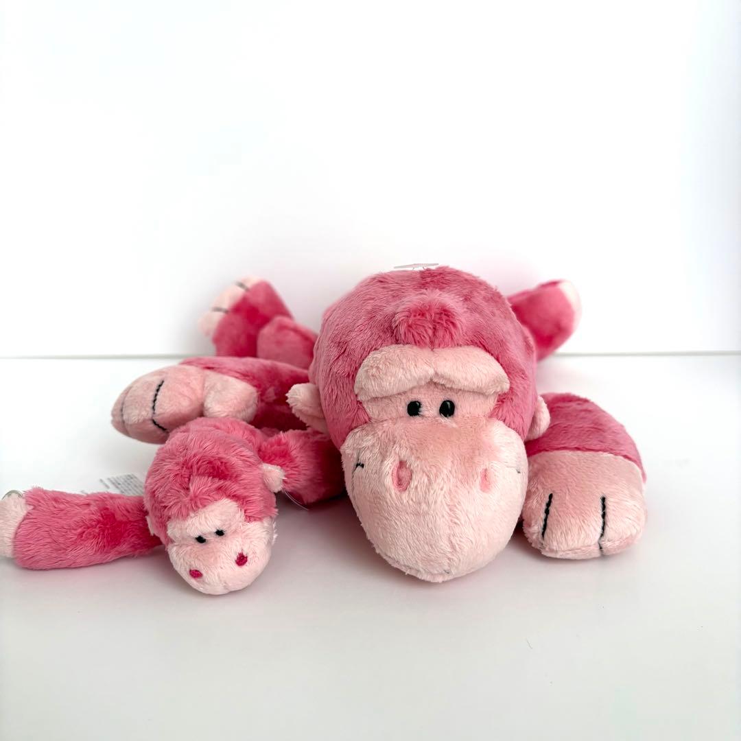 ニキ NICI ピンク ゴリラ キーホルダー ペンケース - メルカリ