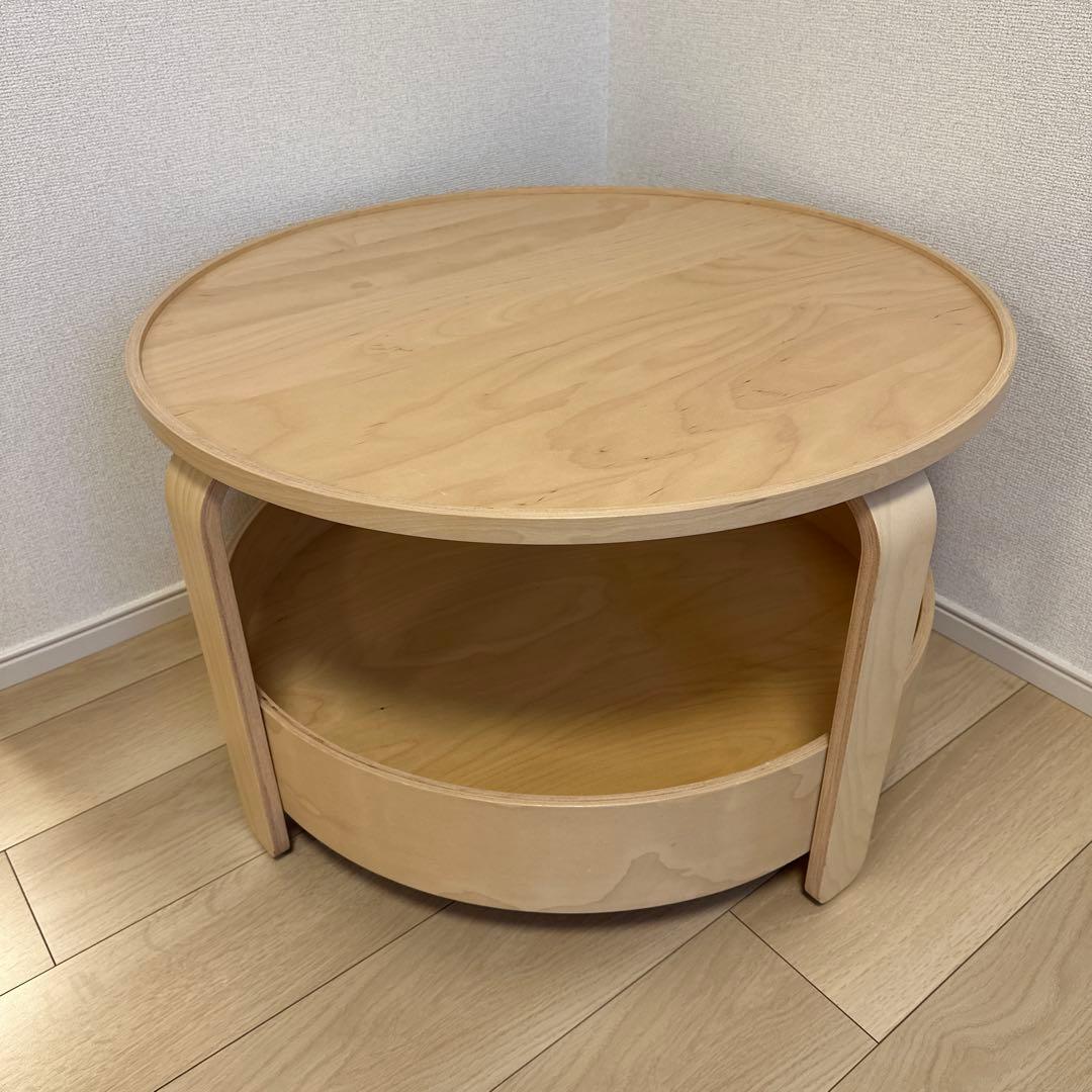 飾り台 漆塗り風 ローテーブル フクロウ装飾 座卓 ガラストップ 和