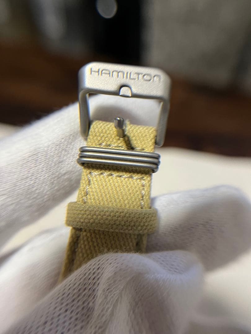 HAMILTON Khaki 9797 クォーツ腕時計 ジャンク品扱い
