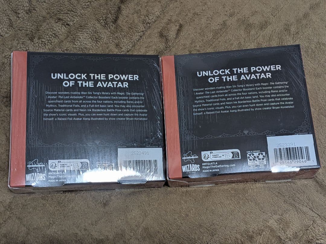MTG アバター コレクターブースター 英語版 2box 新品未開封