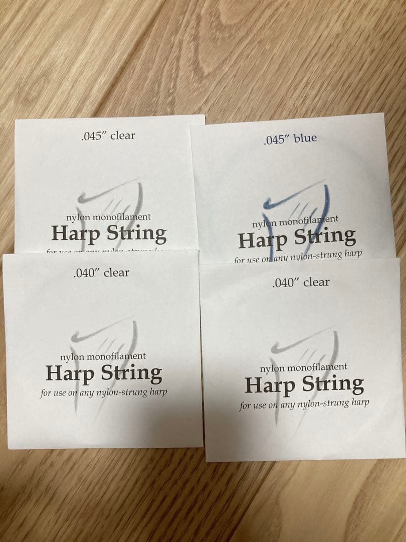 ナイロンハープ弦セット ダスティストリングス