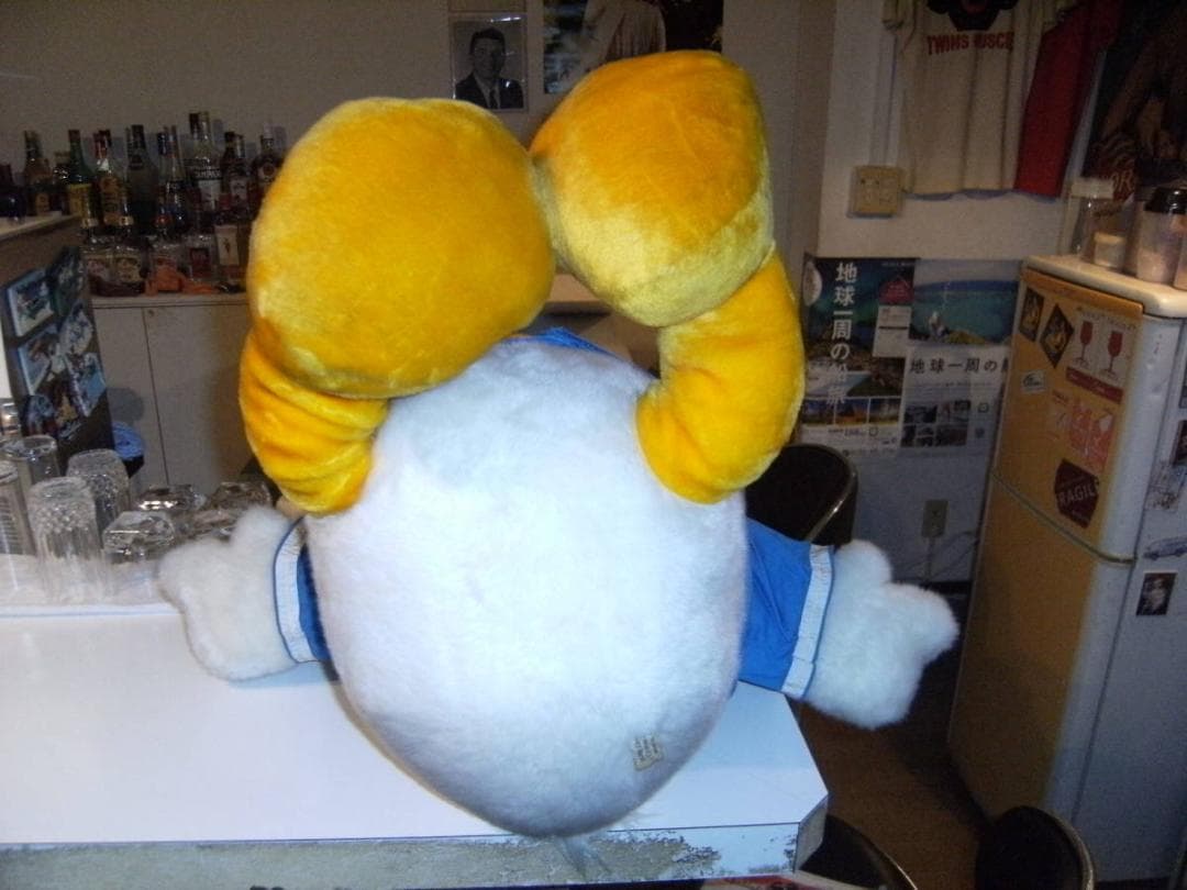 昭和レトロ★日本製★東京ディズニーランド 80センチ ドナルドダック ぬいぐるみ