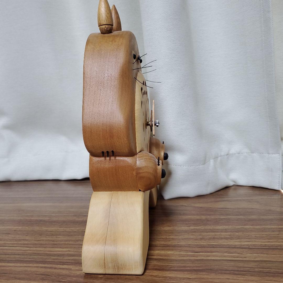 ジャンク/希少✨となりのトトロ 置き時計 木に座るトトロ スタジオジブリ