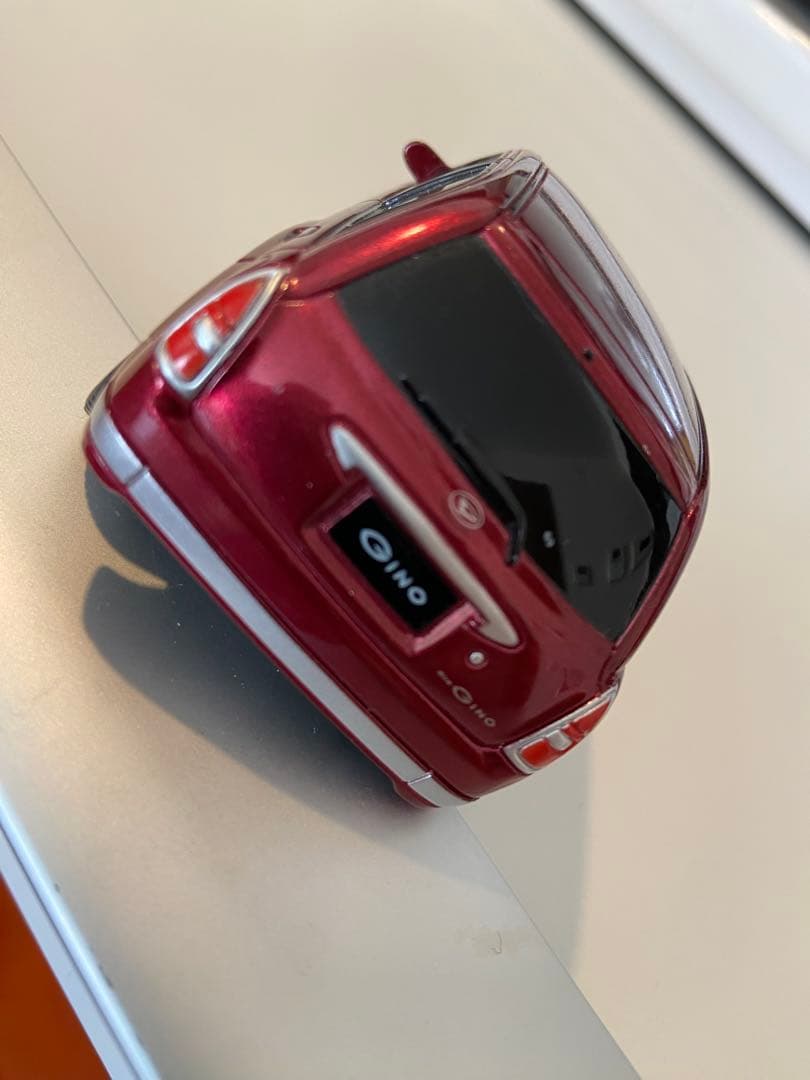 美品　非売品 ダイハツ ミラジーノ プルバックカー　赤　ワインレッド