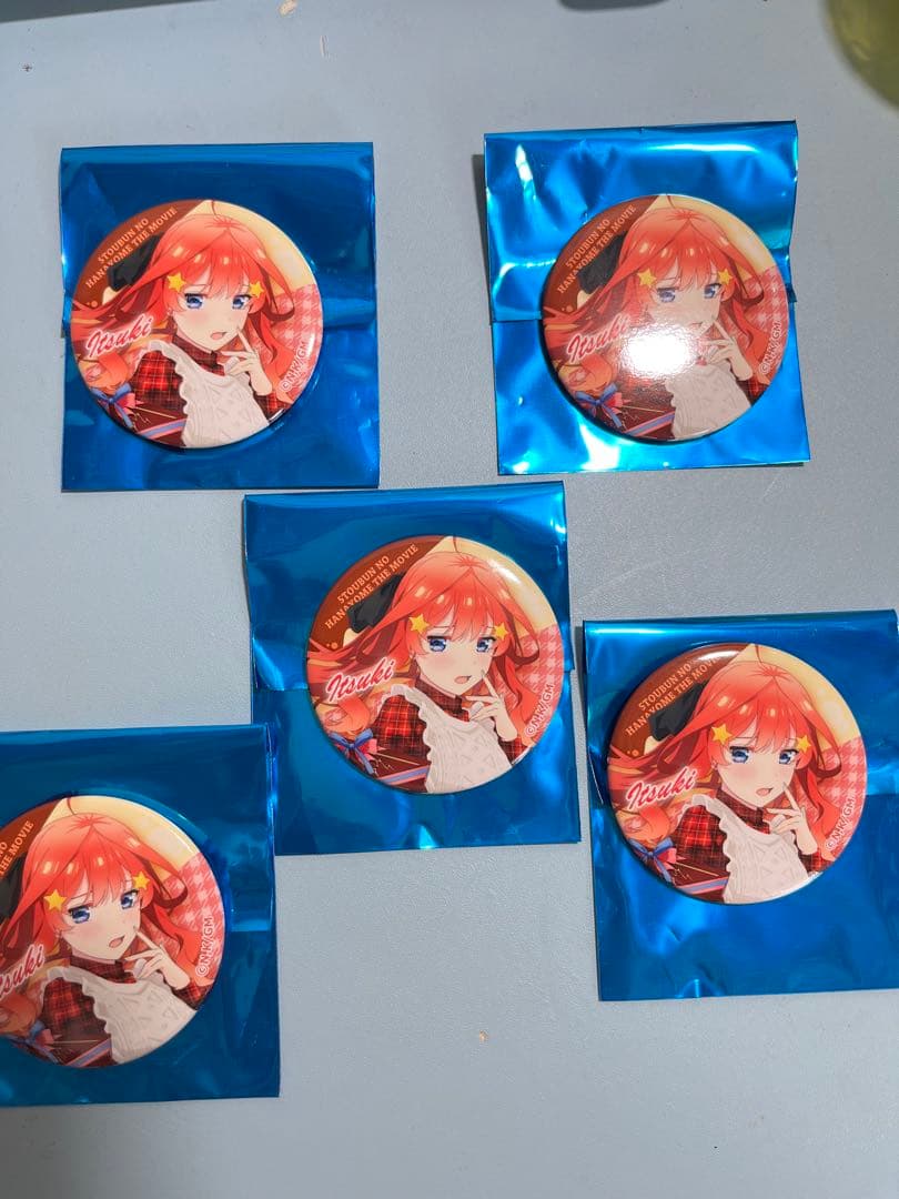 五等分の花嫁sweet heart中野五月バッジanisugar