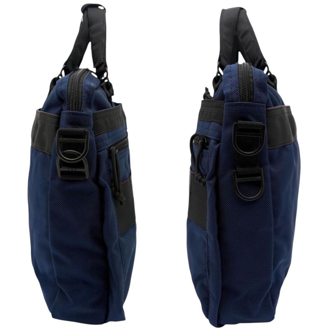 美品 ブリーフィング SL LINER ビジネスバッグ 2way ブルー　A4