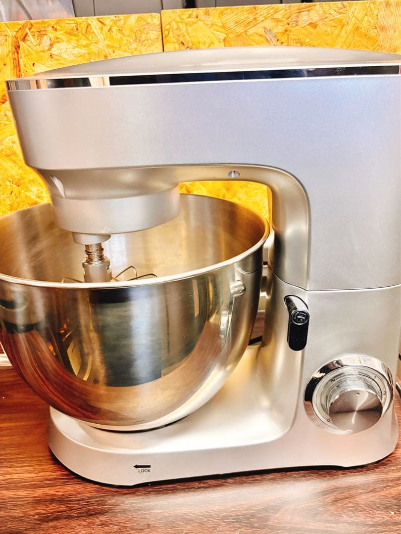 スタンドミキサー・卓上ミキサー・ステンレス製・8L
