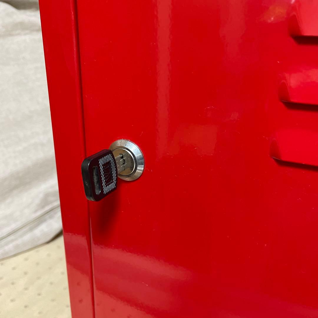 IKEA PS キャビネット 小 レッド 赤