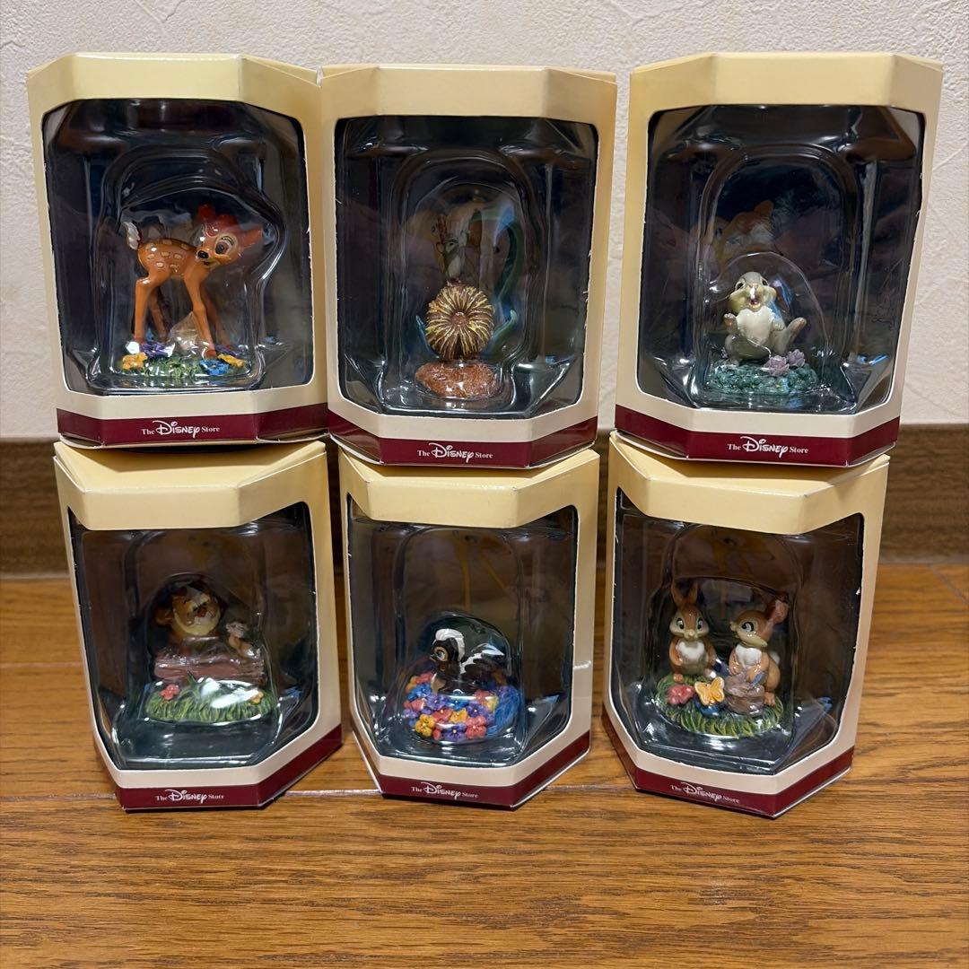 ディズニーストア限定〉バンビ フィギュア 6種セット タイニー