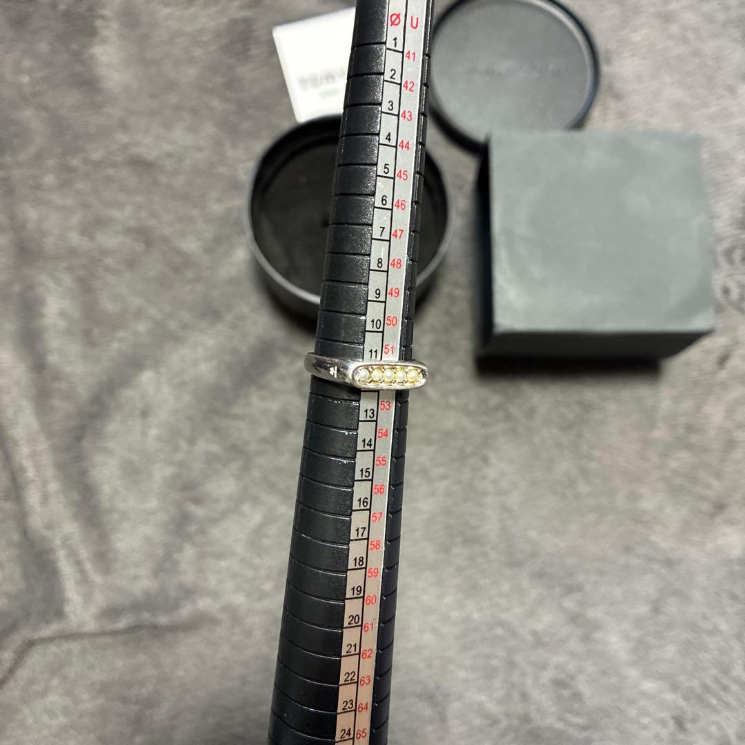 トムウッド　リング　パール　指輪　シルバー　0801