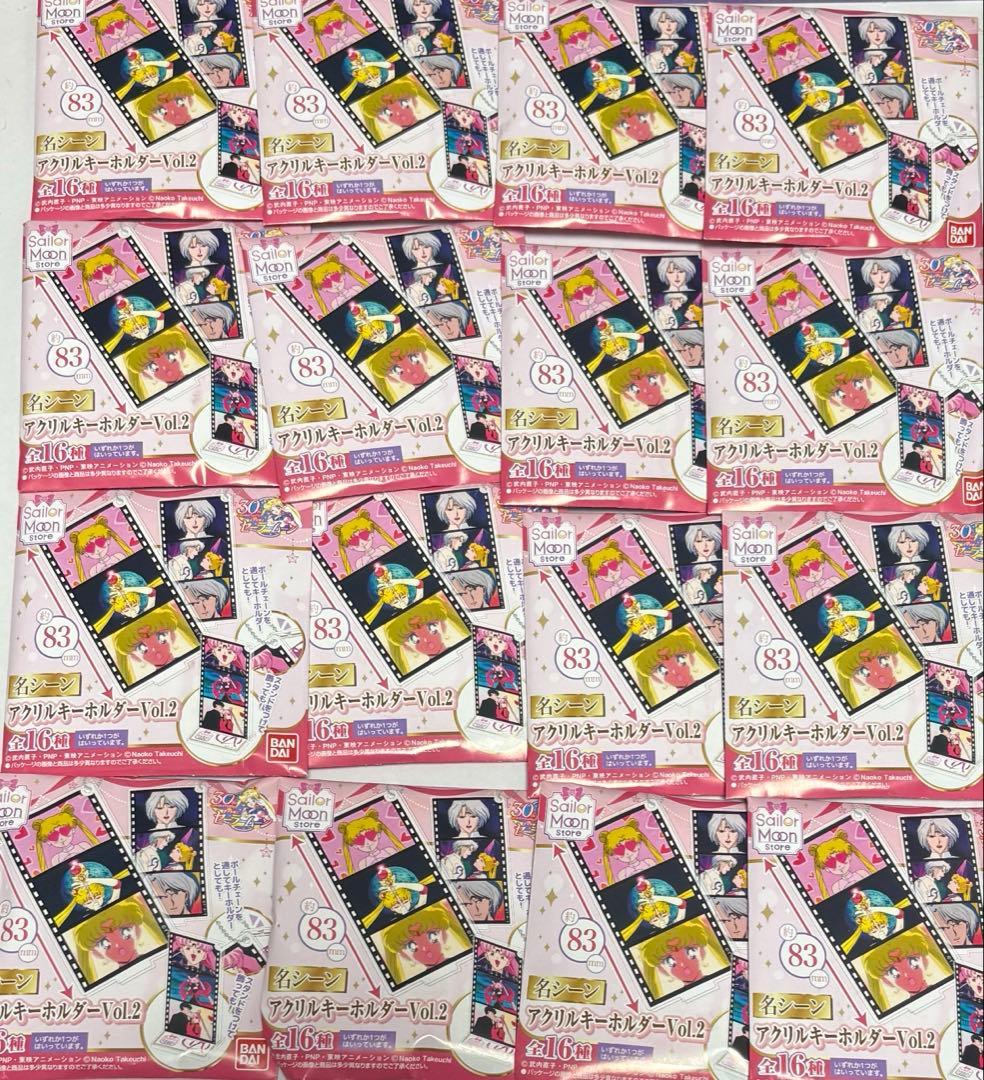 セーラームーン 名シーンアクリルキーホルダー VOL.2 16種セット