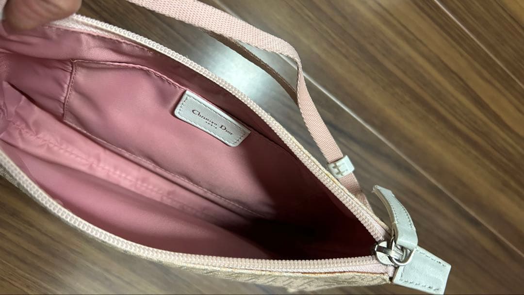 Christian Dior ピンクハンドバック