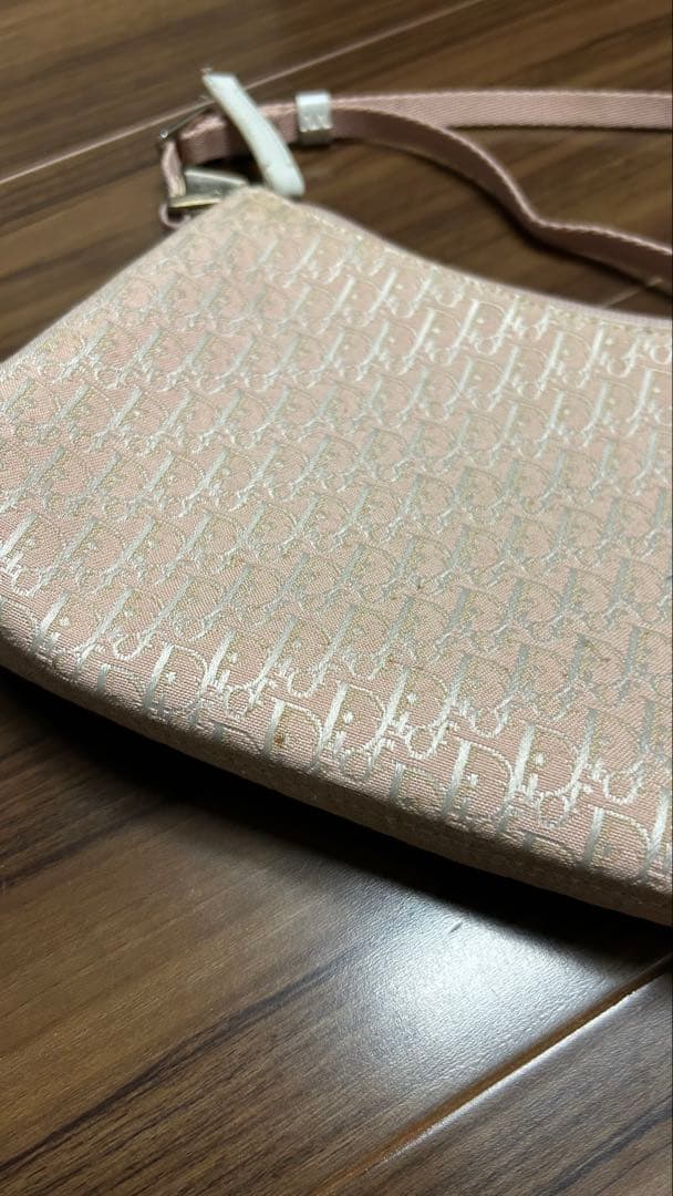 Christian Dior ピンクハンドバック