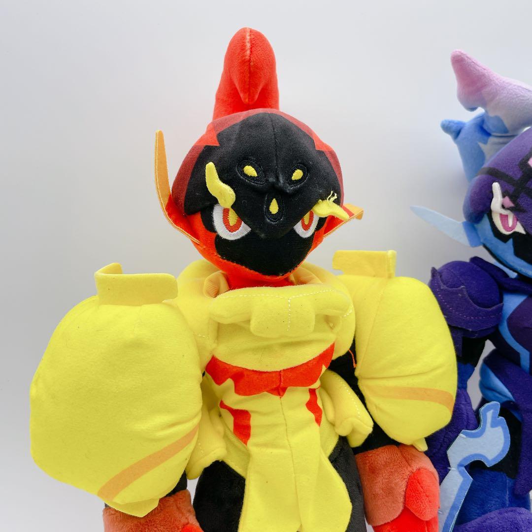 グレンアルマ・ソウブレイズ・ウミディグダのぬいぐるみが、ポケモン