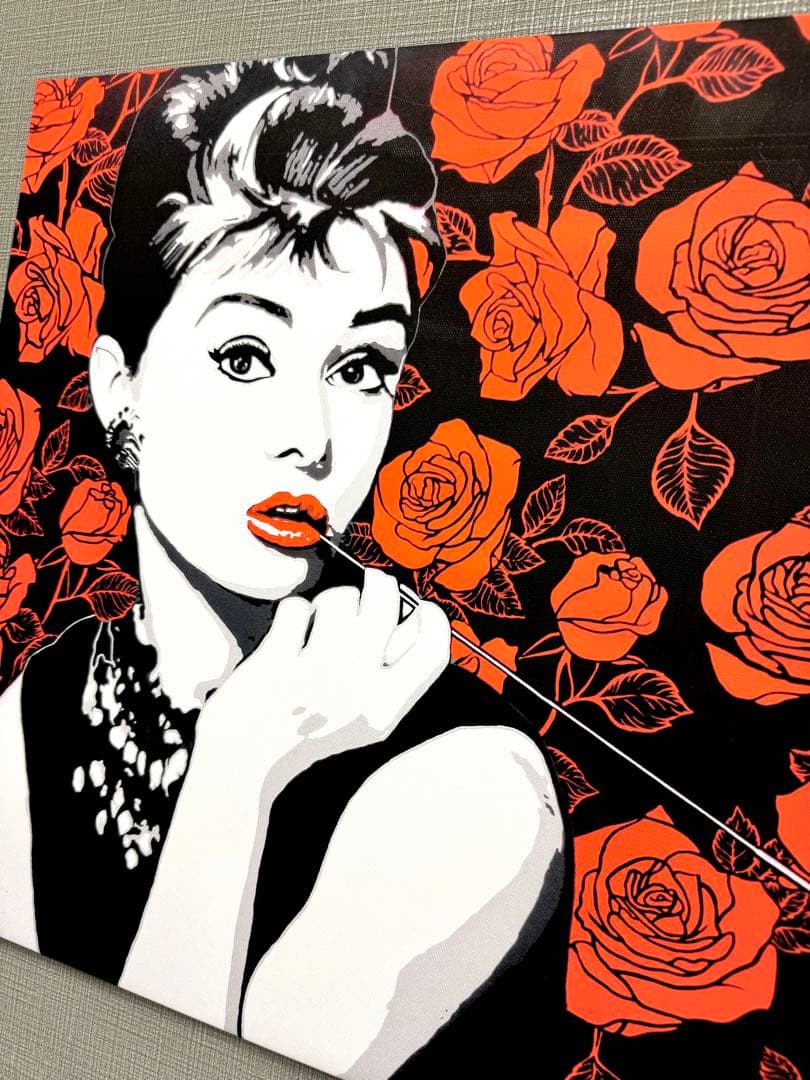 No.213木枠付きキャンバスアート　ペプバーン　ブランドアートポスター