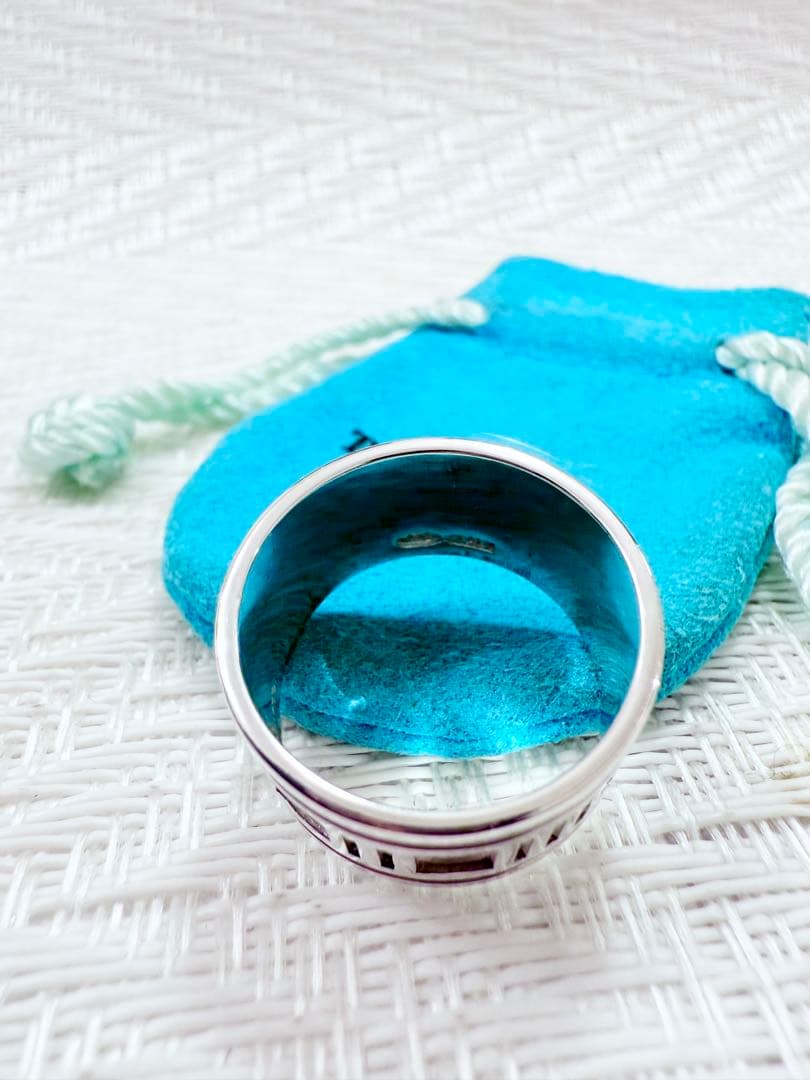 ティファニー　アトラス　ワイド　指輪　リング　21.5号　研磨仕上済美品 925