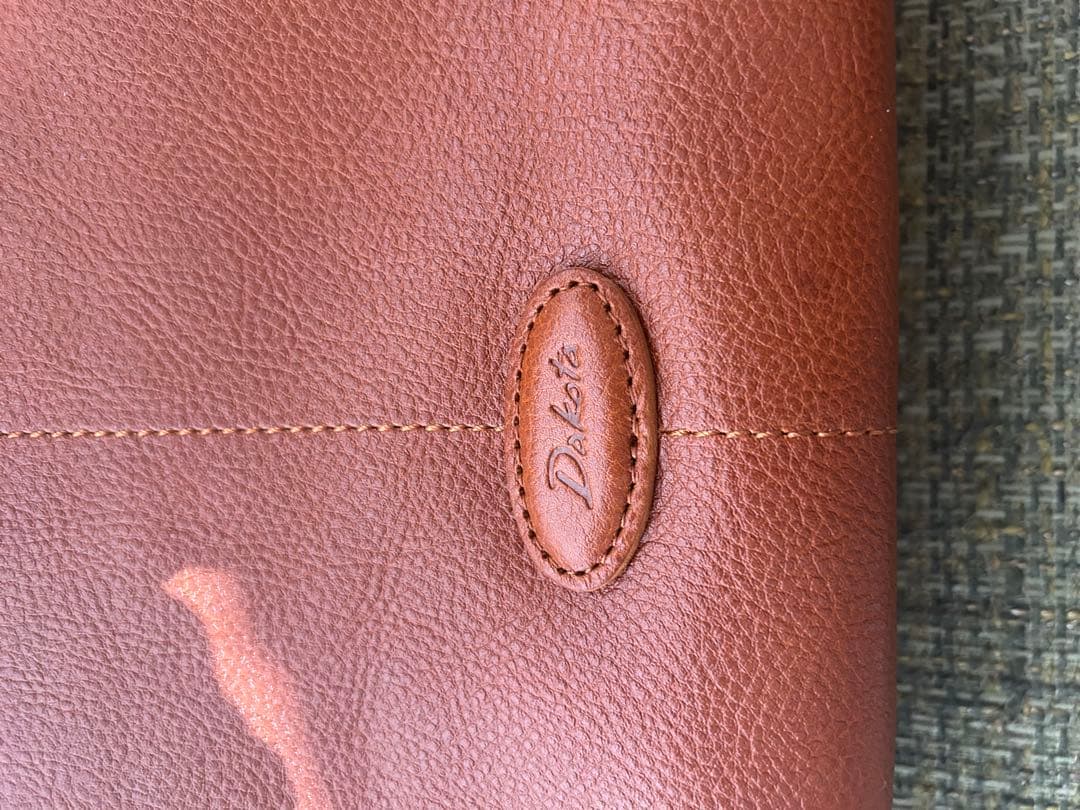 Dalia ブラウンレザーショルダーバッグ