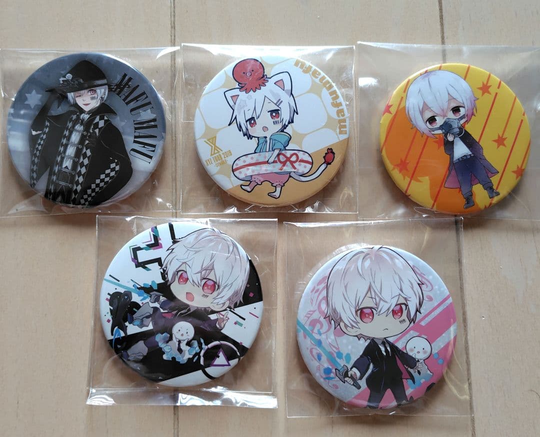 まふまふ XYZ ひきフェス finale 缶バッジ - メルカリ