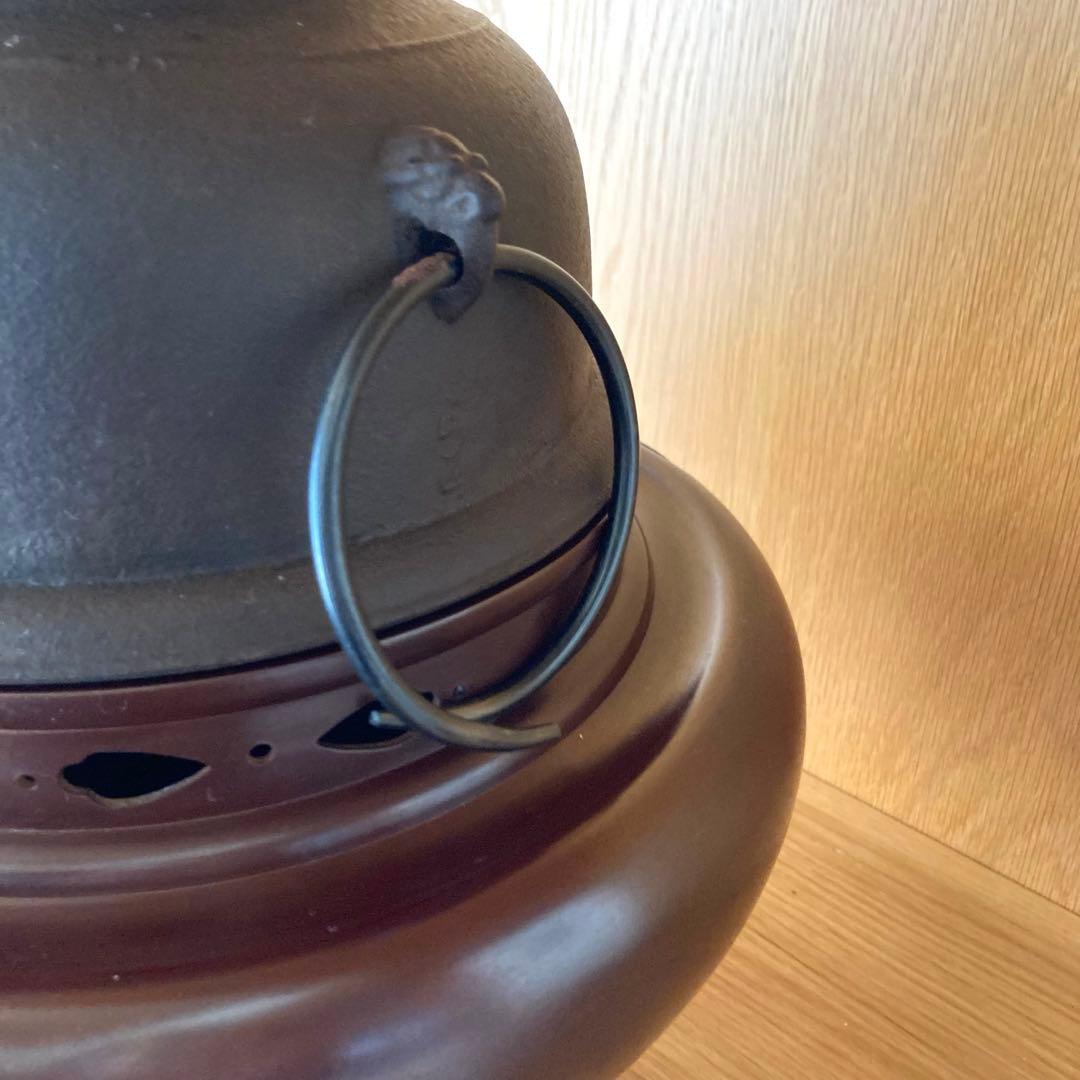 茶道具】唐銅 朝鮮風炉 釜 一ノ瀬宗和 菊地正直