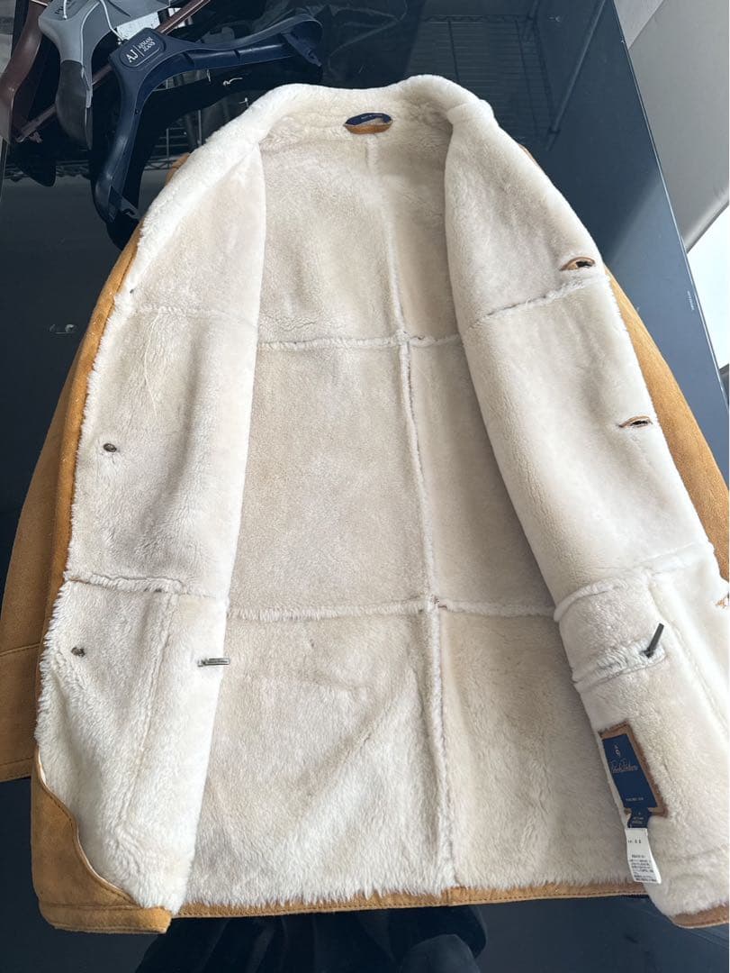 定価50万円　ブルックスブラザーズ　羊革　ムートンコート