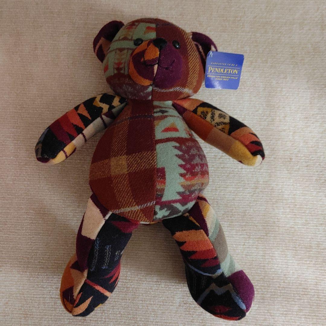 ペンドルトンpendleton YUJI BEAR くまのぬいぐるみ　テディベア