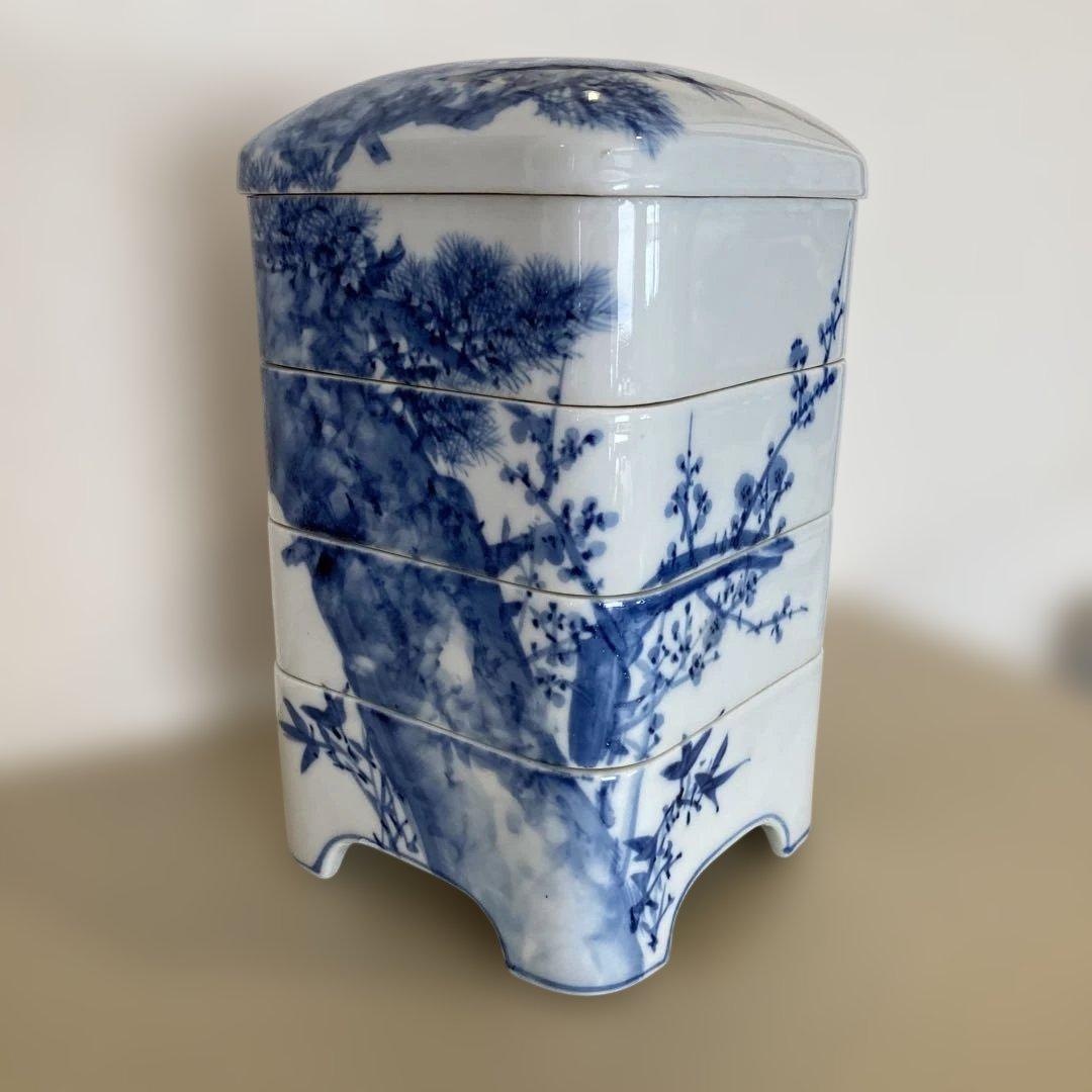 真葛香山作(宮川香山) 大正七年戌牛 神馬盃