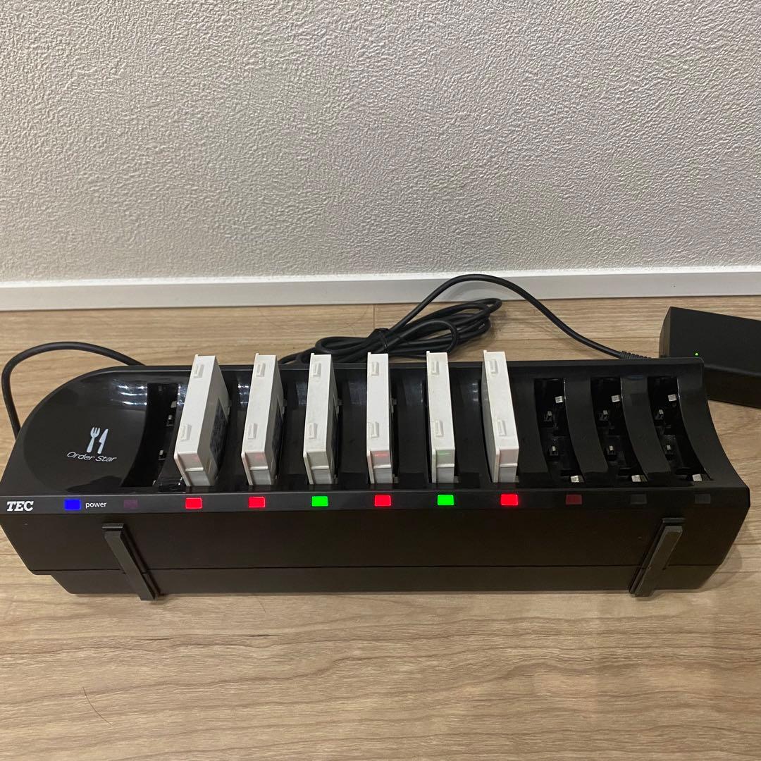 HTL-200とバッテリー充電器 TECハンディ用充電器JDK-200 ※バッテリー