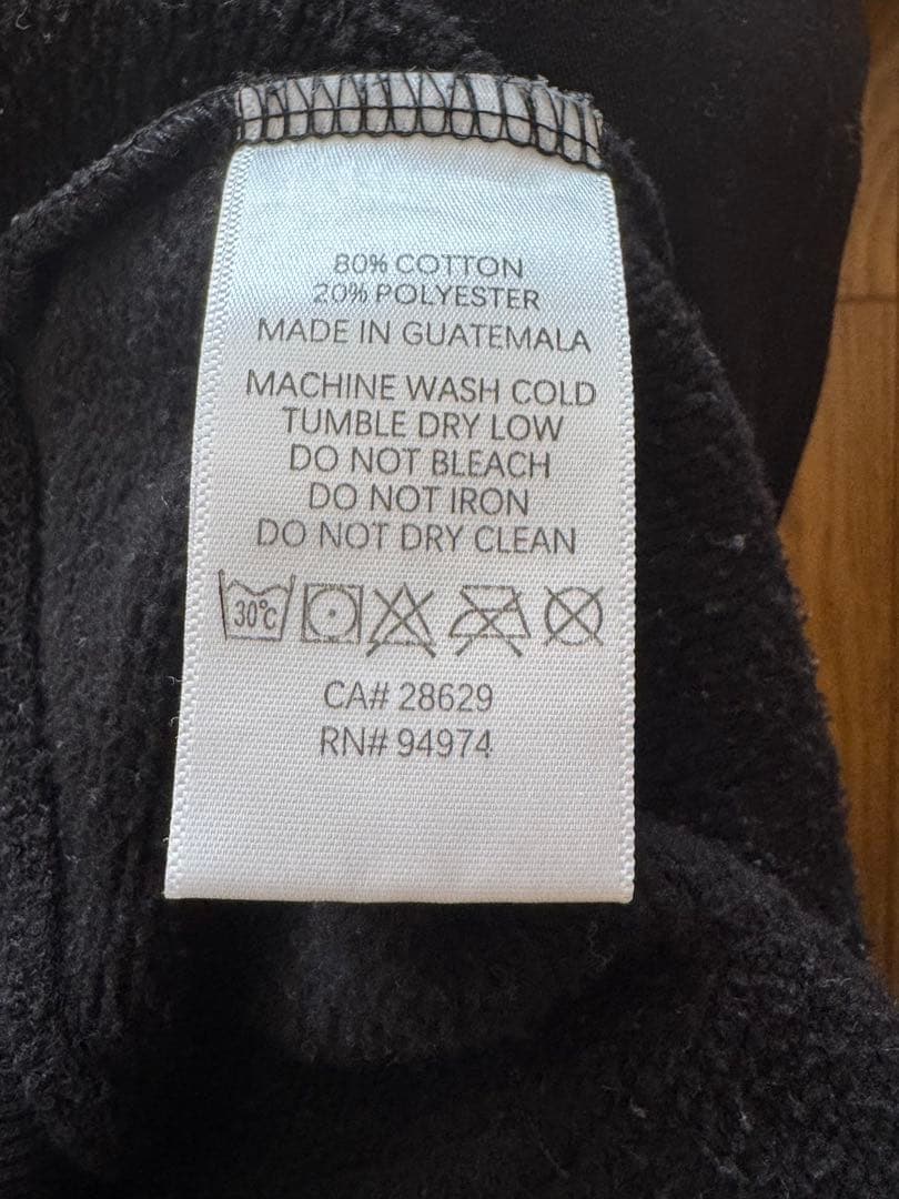 激レア　Stussy ダイスプリント パーカー M 黒