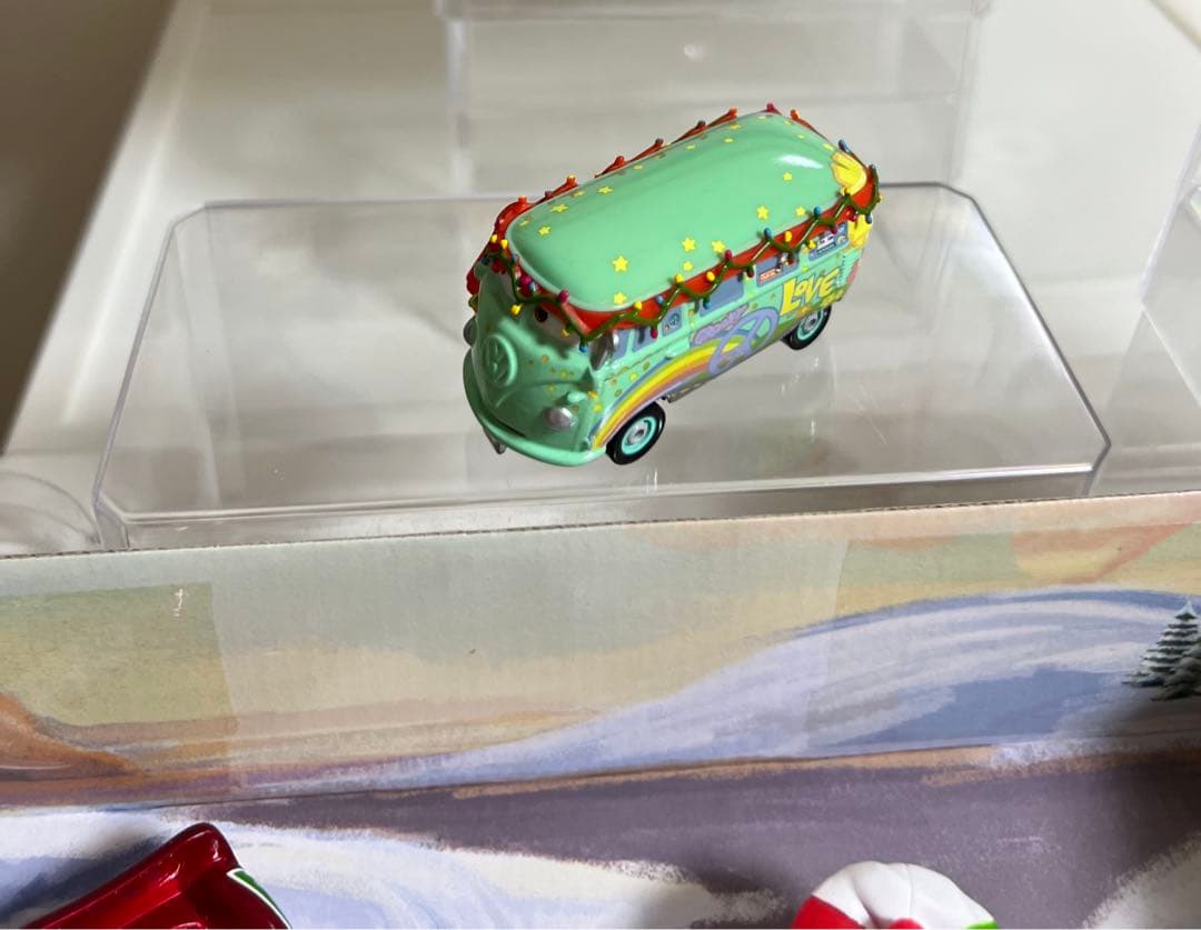 カーズ、ミニカー（マテル）クリスマス、ドック・ハドソン、ルイージ