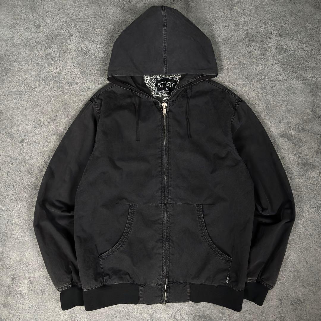 old stussy 00s アクティブジャケット パーカー ステューシー
