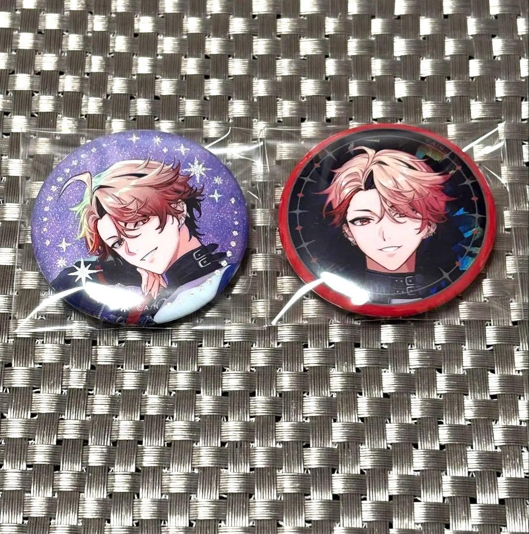 セラフ・ダズルガーデン IMPACT キラキラ缶バッジ 月組 にじさんじ