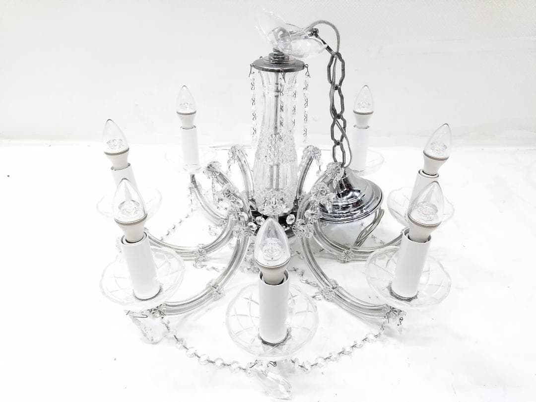 定価40万 大塚家具 シャンデリア ARL-2930N/8CR 照明 8灯 ☆ - メルカリ