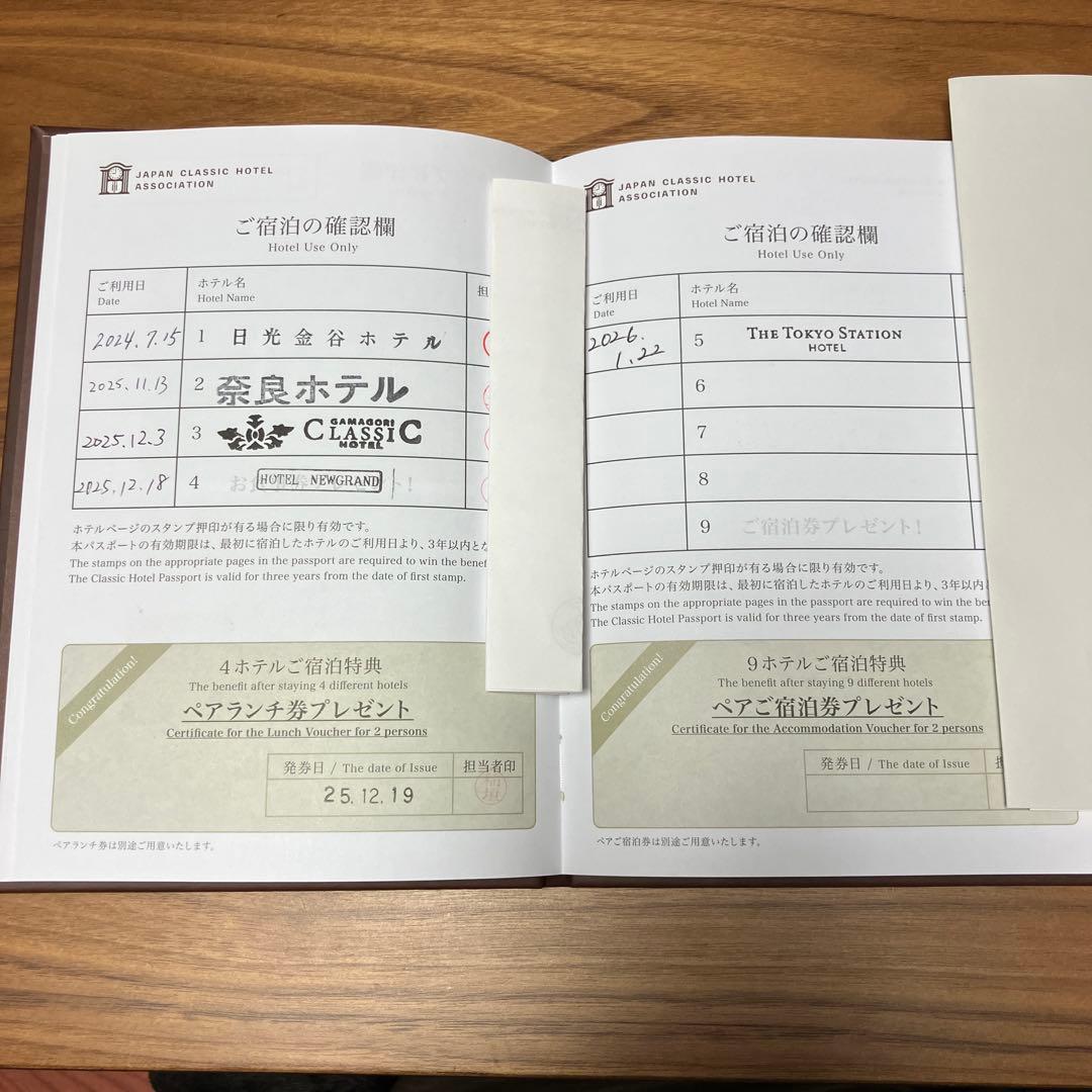 クラシックホテルパスポート - メルカリ