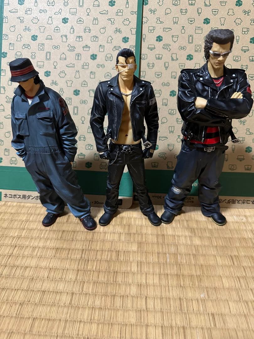 九能三兄弟九能一聖九能秀臣九能龍信クローズフィギュア3体セット