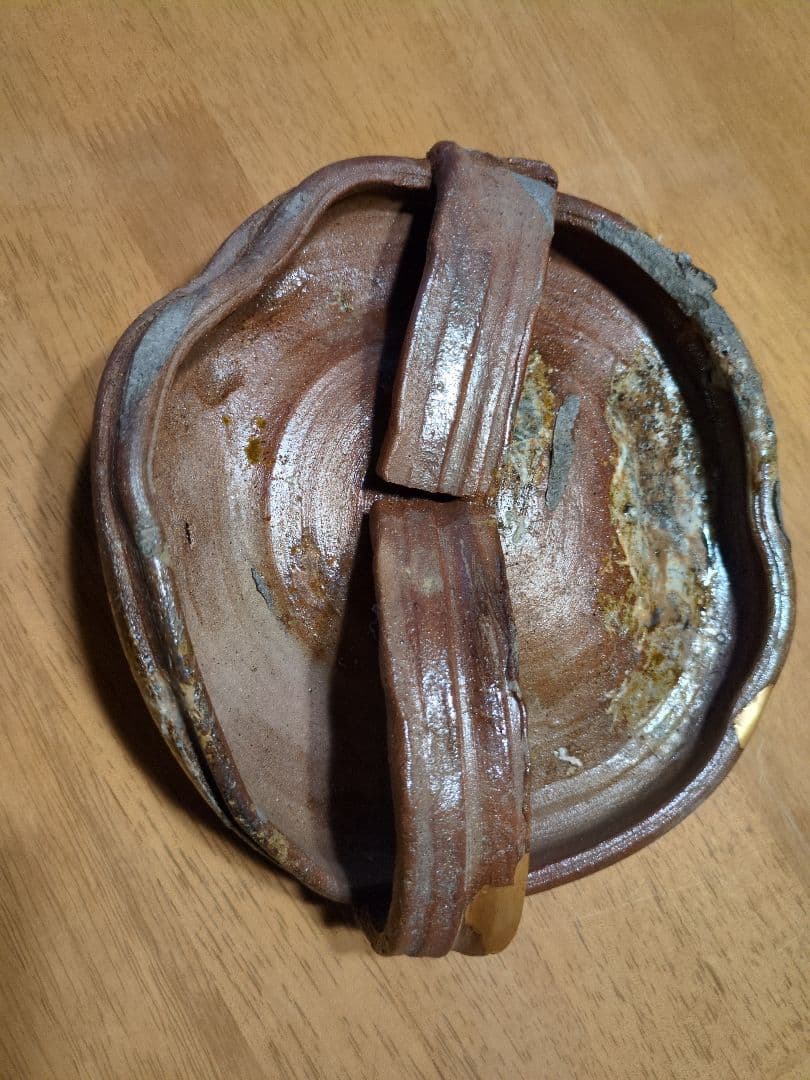 古備前 「ヒョウゲたる手付鉢 」 〔オブジェ〕 - メルカリ