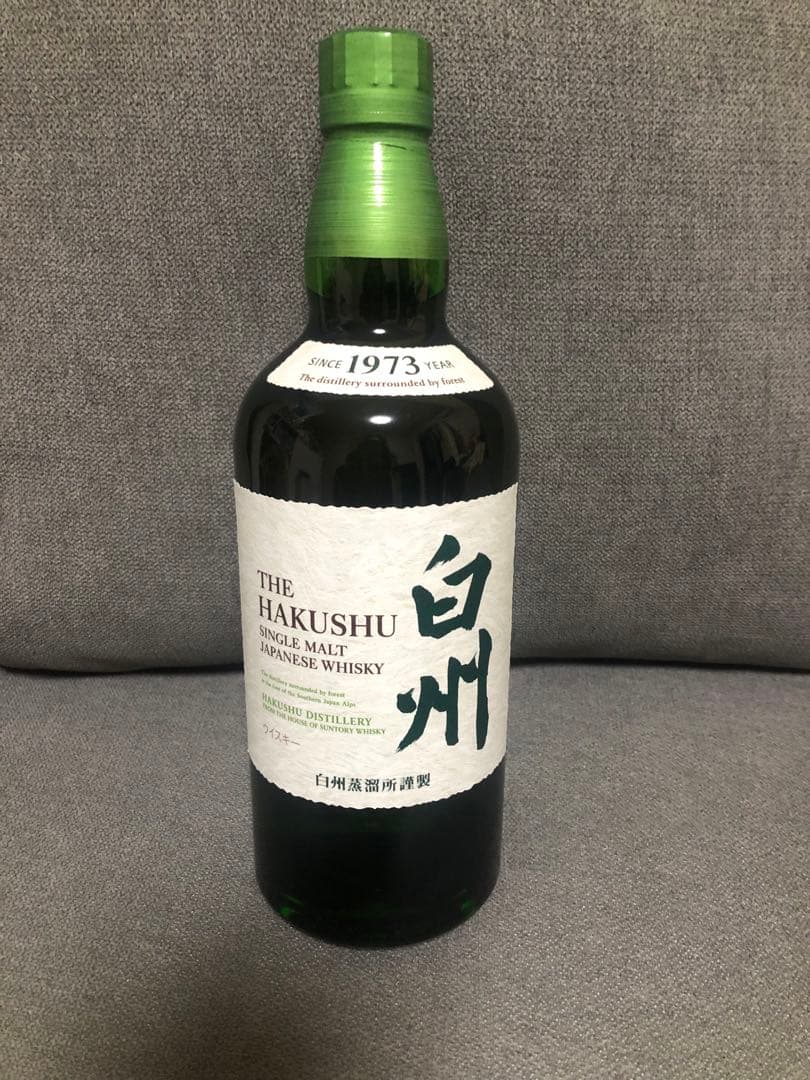 サントリー シングルモルトウイスキー白州 700ml 未開栓 箱なし 未開栓