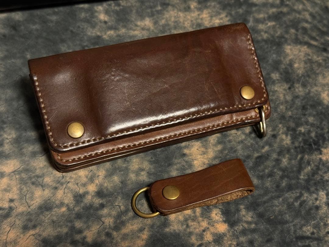 【たかきち　】HORSE BUTTトラッカーウォレット＋キーホルダー