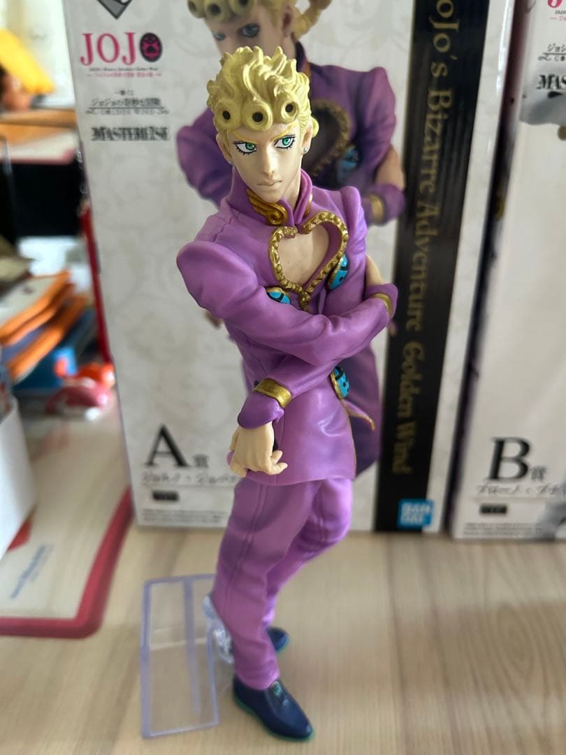 一番くじ　ジョジョの奇妙な冒険　黄金の風　フィギュアセット
