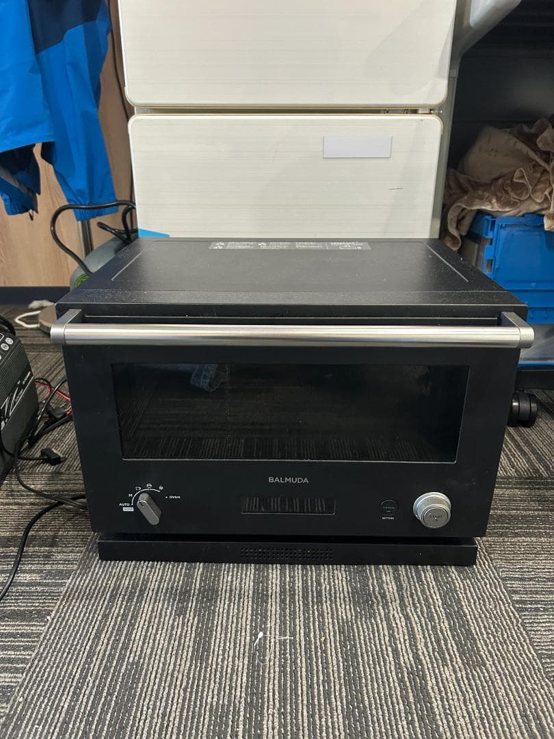 【ジャンク品】BALMUDA バルミューダ ザ・レンジ ブラック エラーE4表示 3年で2度壊れました。』 バルミューダ BALMUDA The Range K04A の