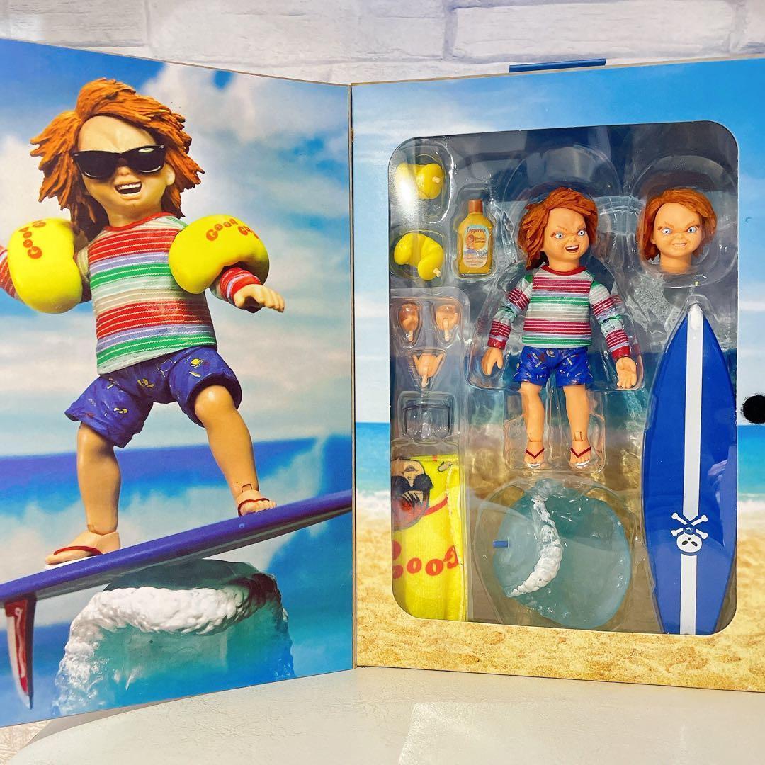 新品　NECA Chucky チャッキー　サーフズアップ　ネカ　フィギュア