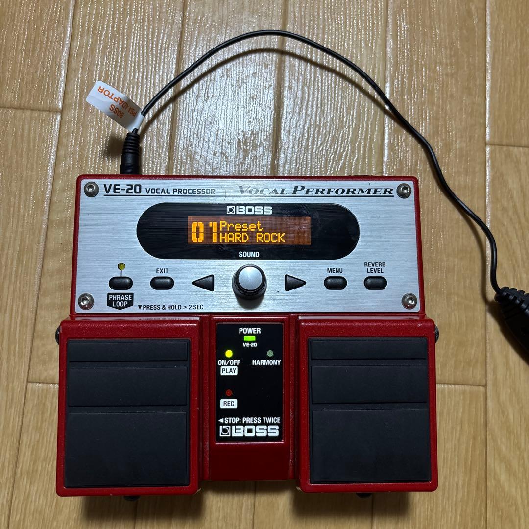 BOSS VE-20 電源アダプター付き