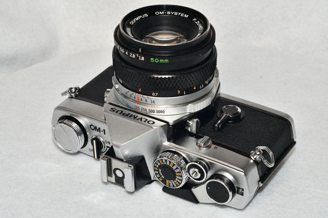 《動作品》OLYMPUS OM-1+標準レンズ【美品】　a420