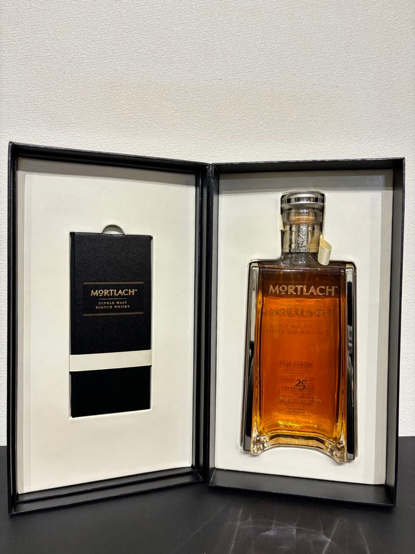 【未開栓】モートラック25年　クリスタルデカンター